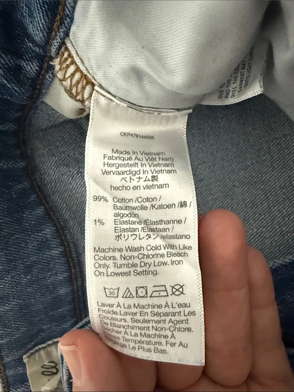 Madewell Curvy 90’s Straight Leg Jeans in Medium Blue Wash - Picture 3 of 8